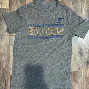 Champion Heather Gray St. Louis Blues Tee